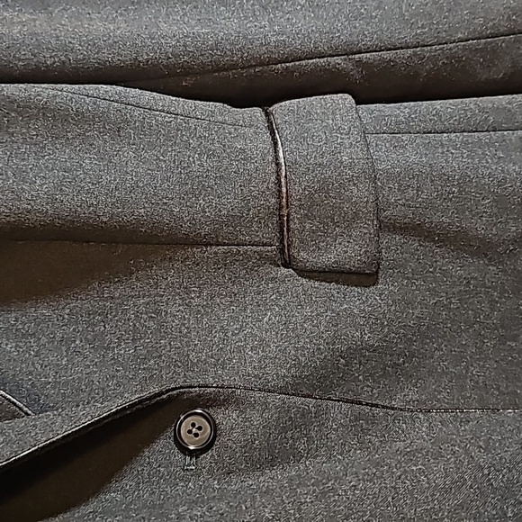 Tahari Wool Blend Charcoal Gray Professional Blazer Jacket Size 8 - Picture 3 of 7